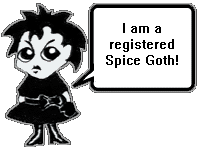 Spice Goth Sticker